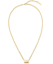 NUMBERING Gliederkette mit Anhänger, goldfarben