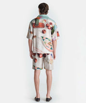 NANUSHKA Kurzarmbluse aus Seide