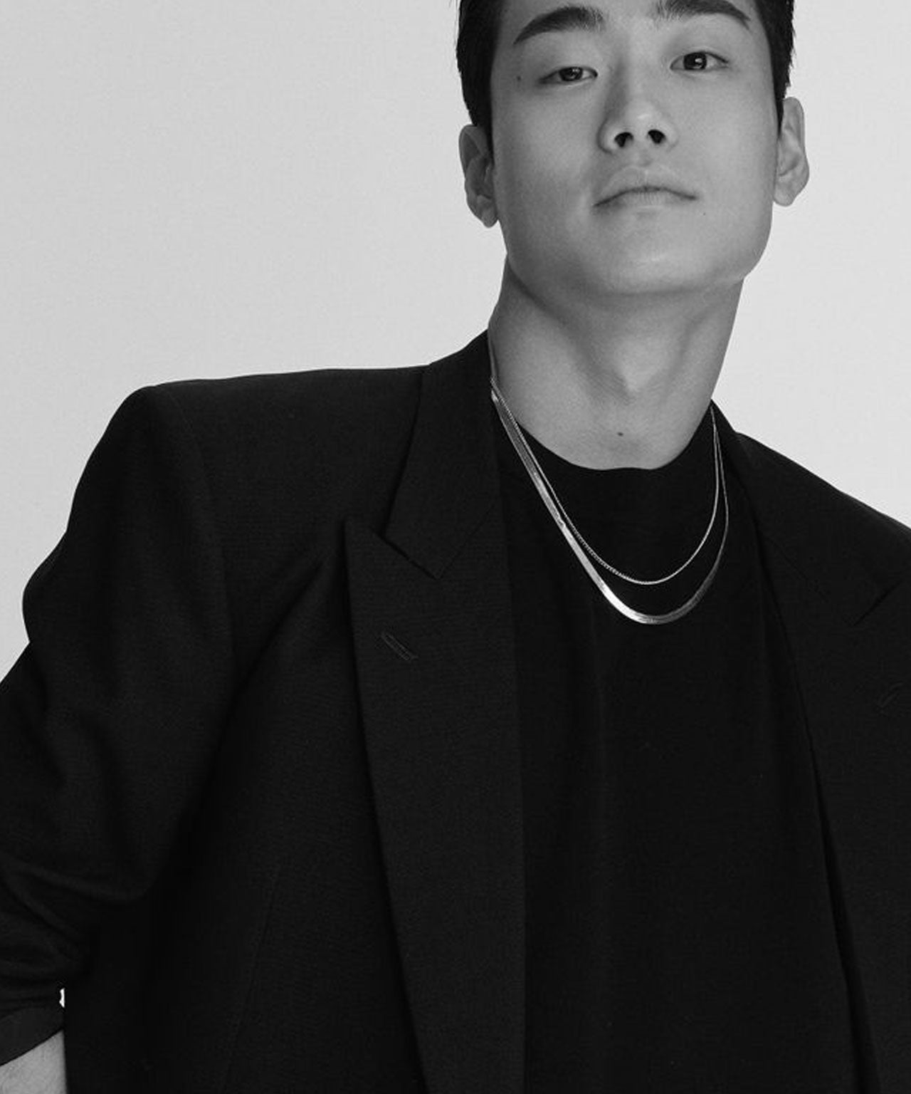 numbering-multi-layered-chain-necklace-silver-silber-gold-stacking-stylealbum