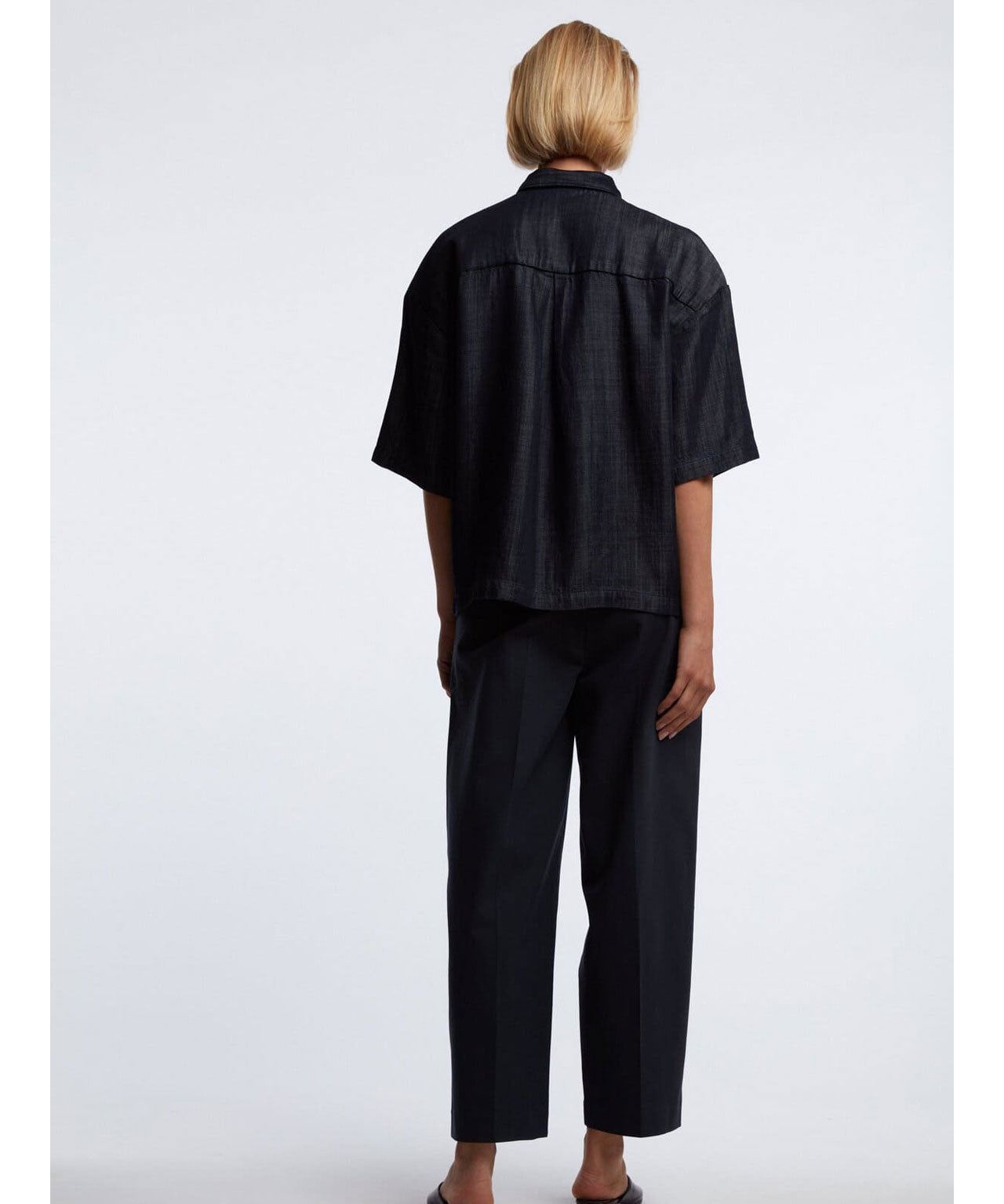 ONE&OTHER Oversized Denimbluse