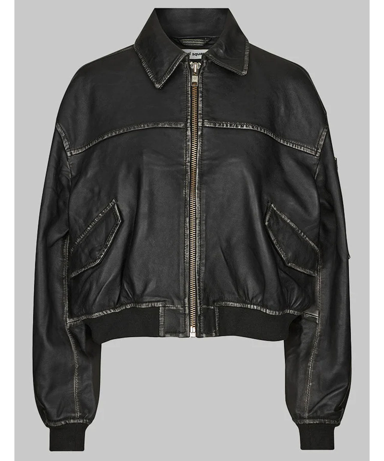 Lederbomber im Vintagelook