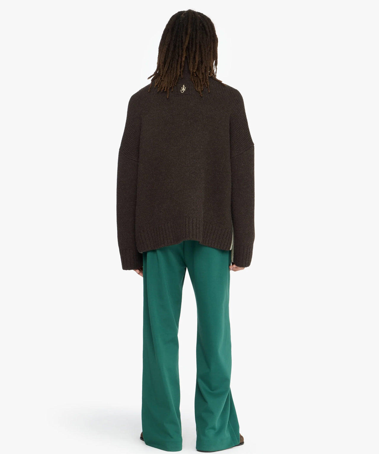 JW ANDERSON Zweifarbiger Strickpullover
