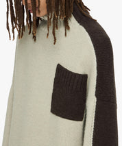 JW ANDERSON Zweifarbiger Strickpullover