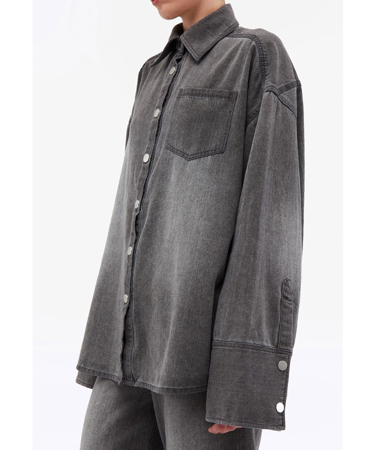 REMAIN Oversized Denimhemd