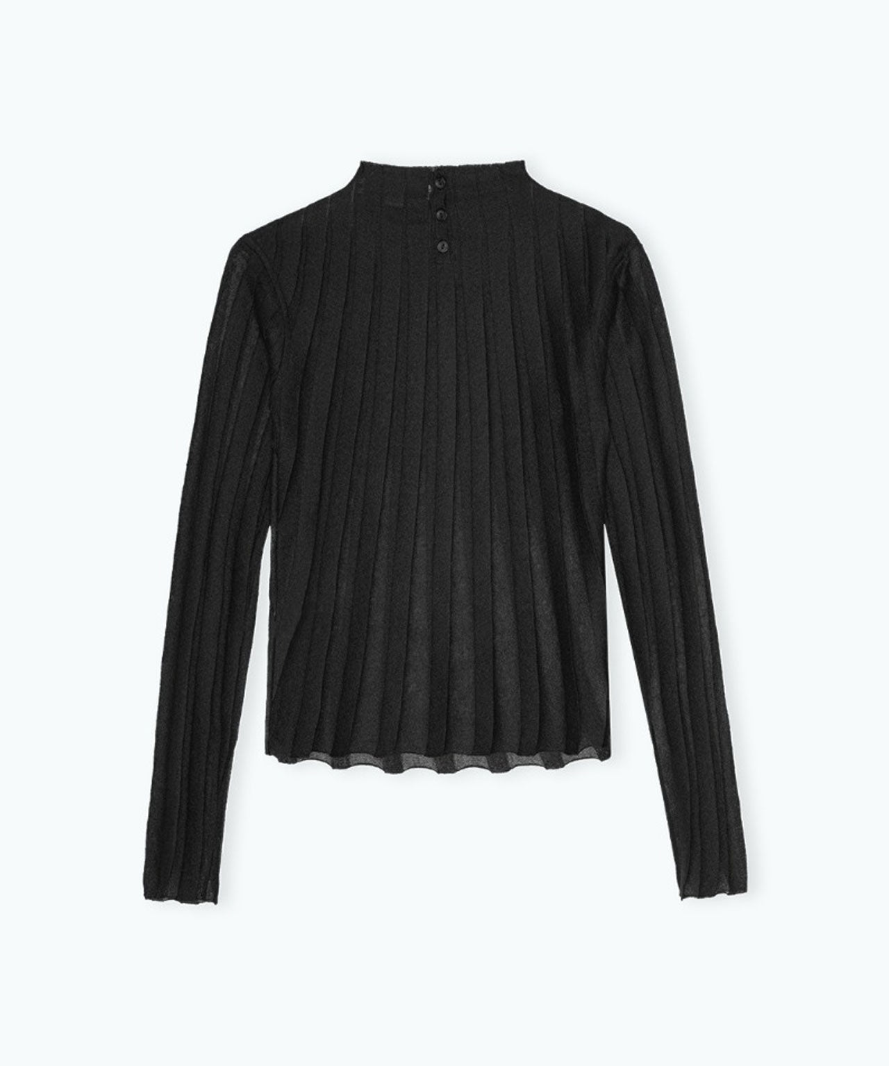 REMAIN Semi-transparenter Feinstrickpullover