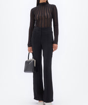 REMAIN Semi-transparenter Feinstrickpullover