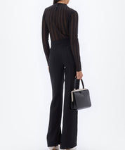 REMAIN Semi-transparenter Feinstrickpullover