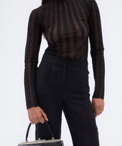 REMAIN Semi-transparenter Feinstrickpullover