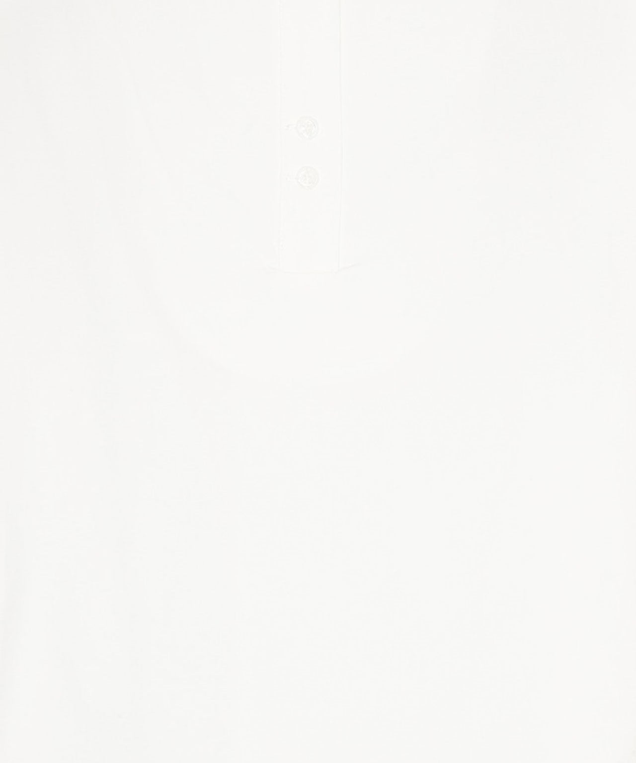 REMAIN Weiße Bluse mit kleinem Stehkragen