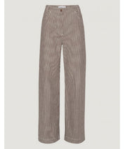 REMAIN Leicht ausgestellte Twillhose mit Webstreifen