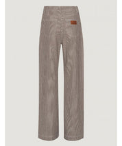 REMAIN Leicht ausgestellte Twillhose mit Webstreifen