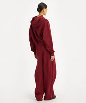 ROTATE Bordeaux Rote Sweatpants