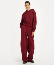 ROTATE Bordeaux Rote Sweatpants