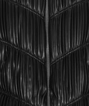 ROTATE Pleated Bomberjacke, schwarz