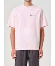 Agolde x RSVP Rosa T-Shirt mit Rückenprint