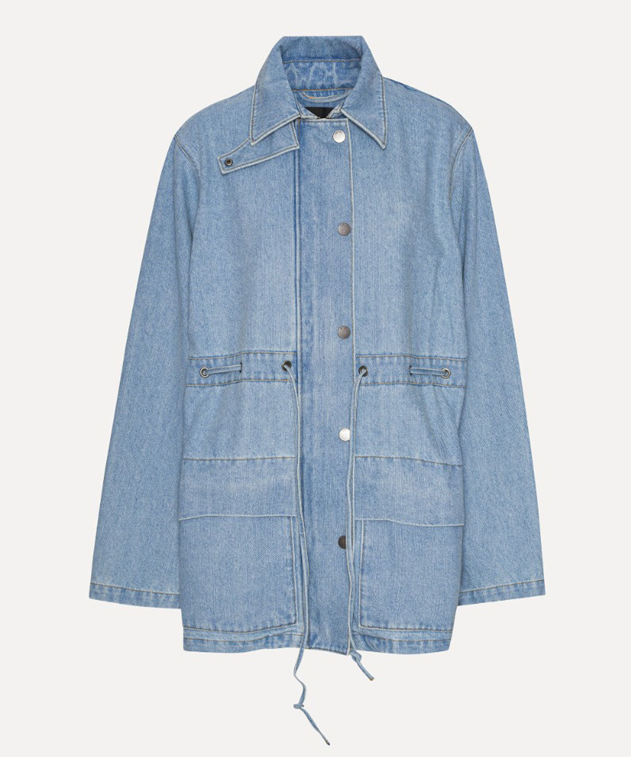 ROTATE Hellblaue Denimjacke