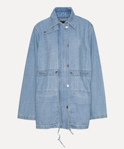 ROTATE Hellblaue Denimjacke
