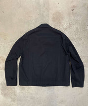 LE 17SEPTEMBRE HOMME Schwarze Baumwolljacke