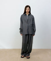 LE17SEPTEMBRE Graues Wollshirt