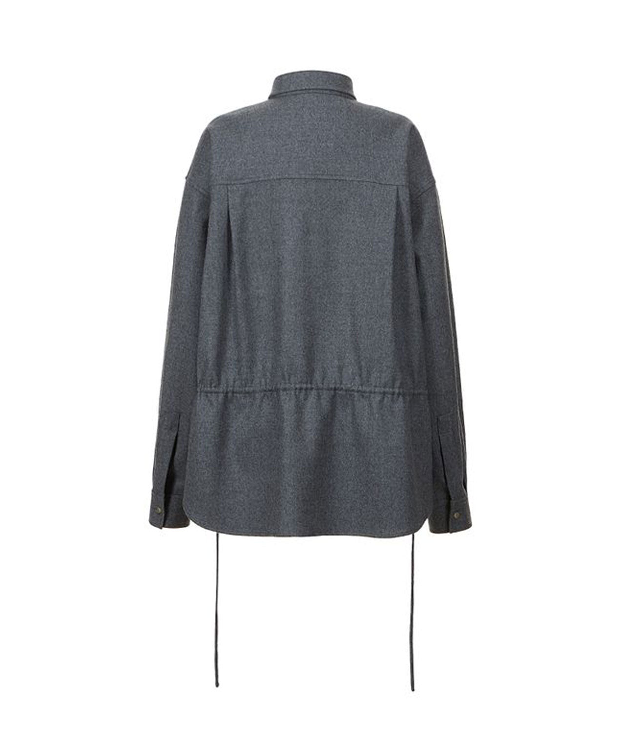 LE17SEPTEMBRE Graues Wollshirt