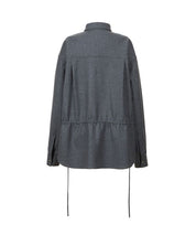 LE17SEPTEMBRE Graues Wollshirt