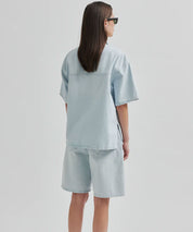 SECOND FEMALE Hellblaue Denimshorts