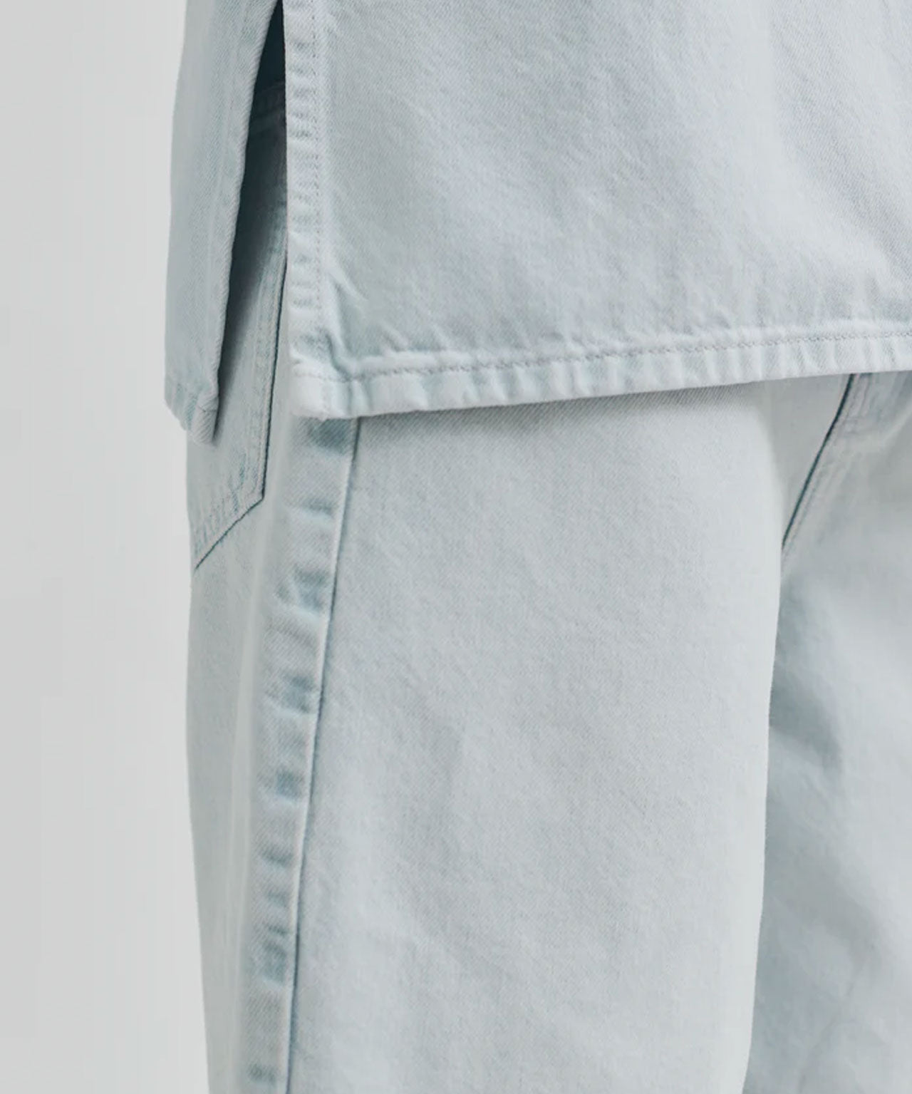 SECOND FEMALE Hellblaue Denimshorts