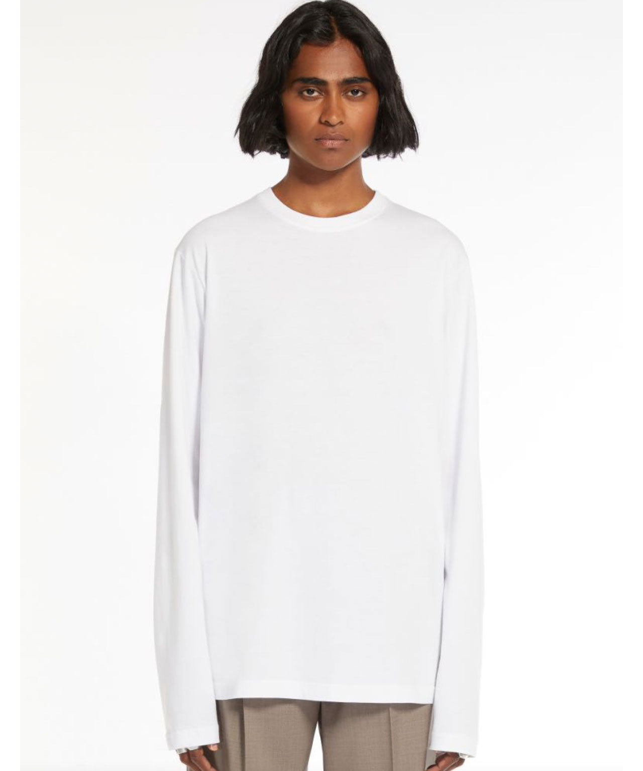 SPORTMAX Weißes Longsleeve