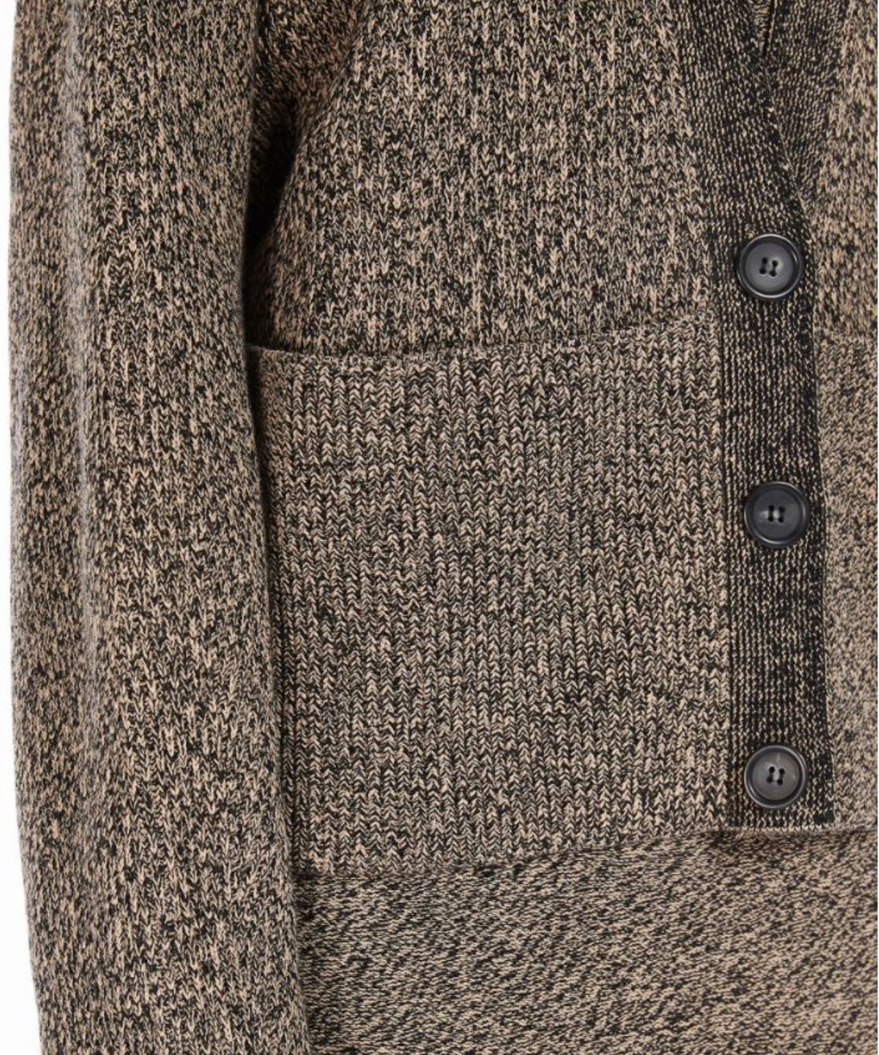 SPORTMAX Melierter Strickcardigan