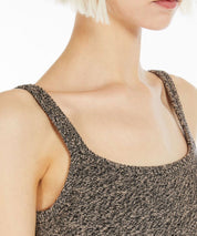 SPORTMAX Meliertes Strickkleid