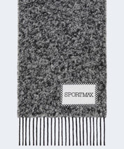 SPORTMAX Graumelierter Wollschal