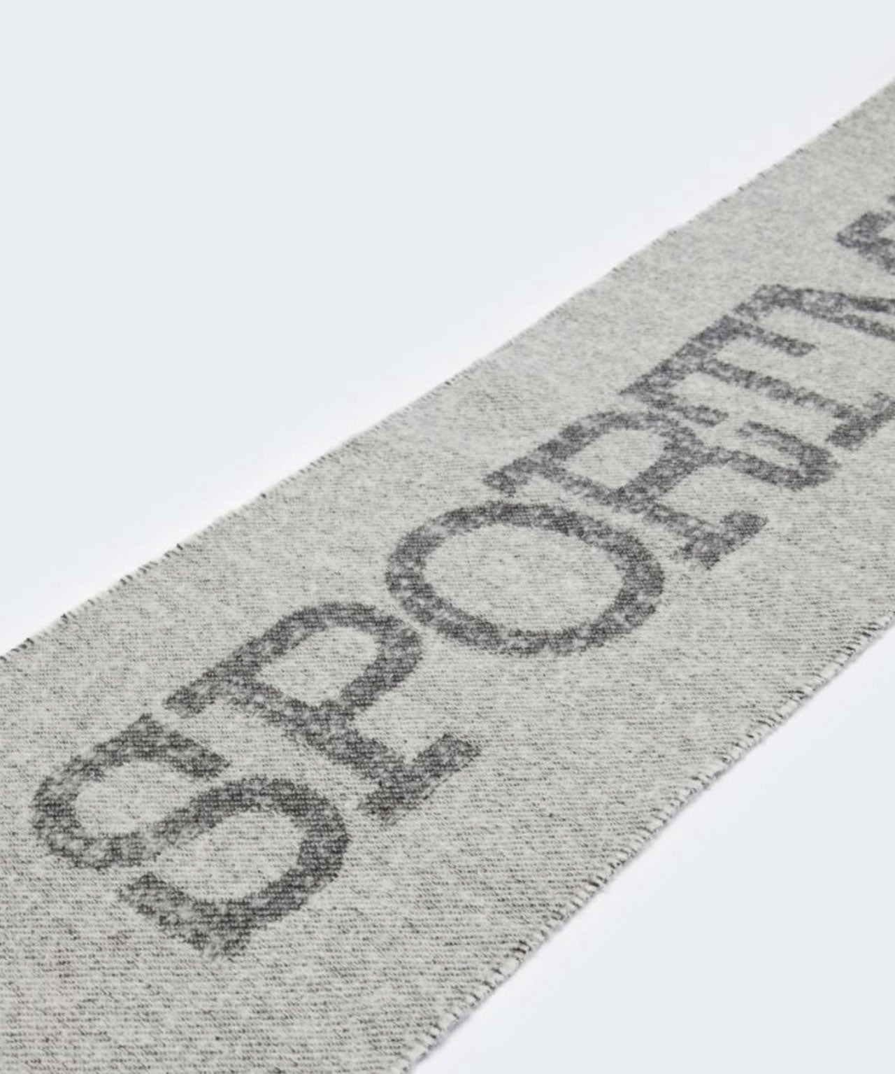 SPORTMAX Graumelierter Wollschal