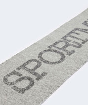 SPORTMAX Graumelierter Wollschal