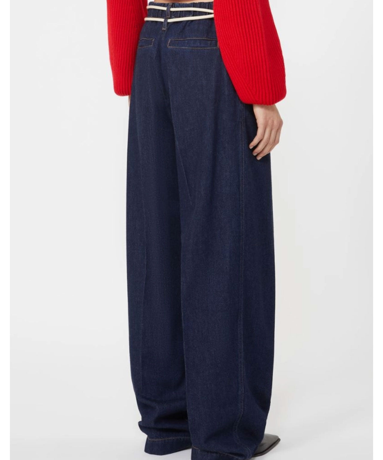 Sportmax-nembi-raw-denim-70s-jeans-belted-pants-trousers-stylealbum