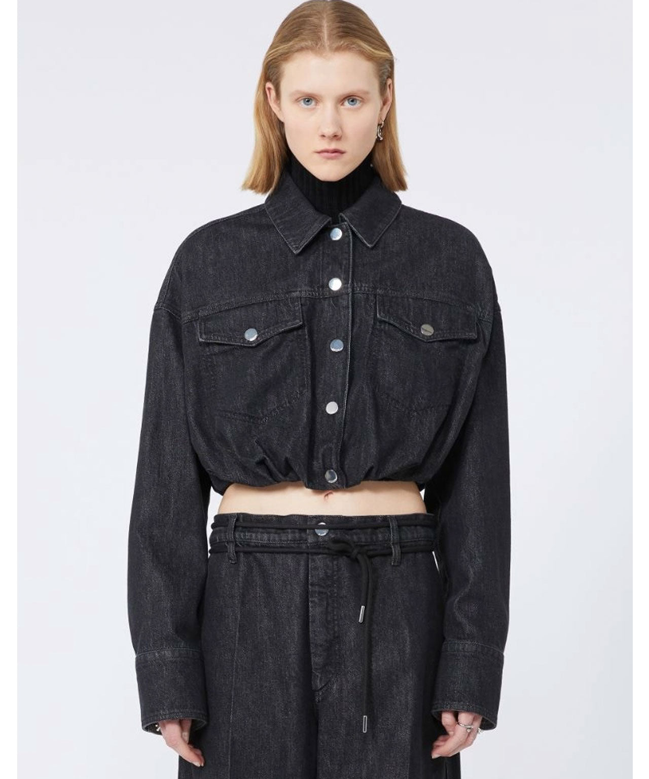 SPORTMAX Cropped Denimjacke
