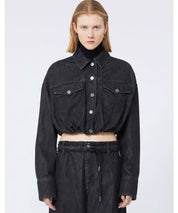 SPORTMAX Cropped Denimjacke
