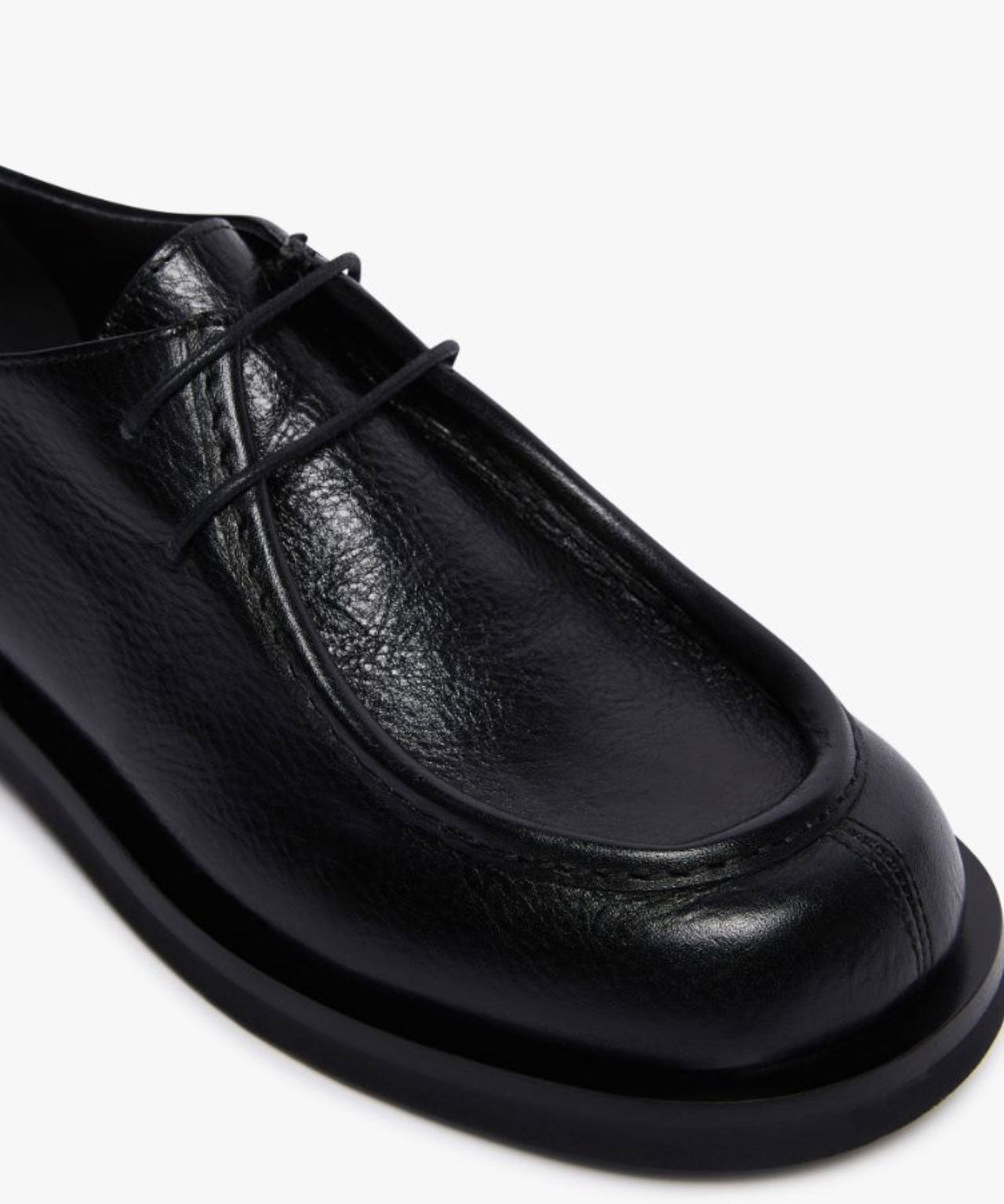 SPORTMAX Schwarzer Schnürschuh