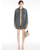 SPORTMAX Oversized Denimhemd