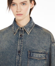 SPORTMAX Oversized Denimhemd
