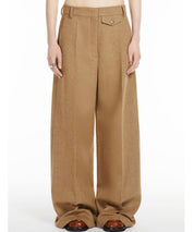 SPORTMAX Camelfarbene Anzughose