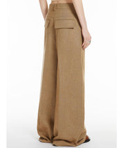 SPORTMAX Camelfarbene Anzughose