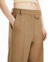 SPORTMAX Camelfarbene Anzughose