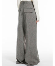 SPORTMAX Graumelierte Anzughose