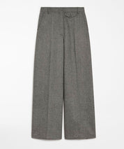 SPORTMAX Graumelierte Anzughose