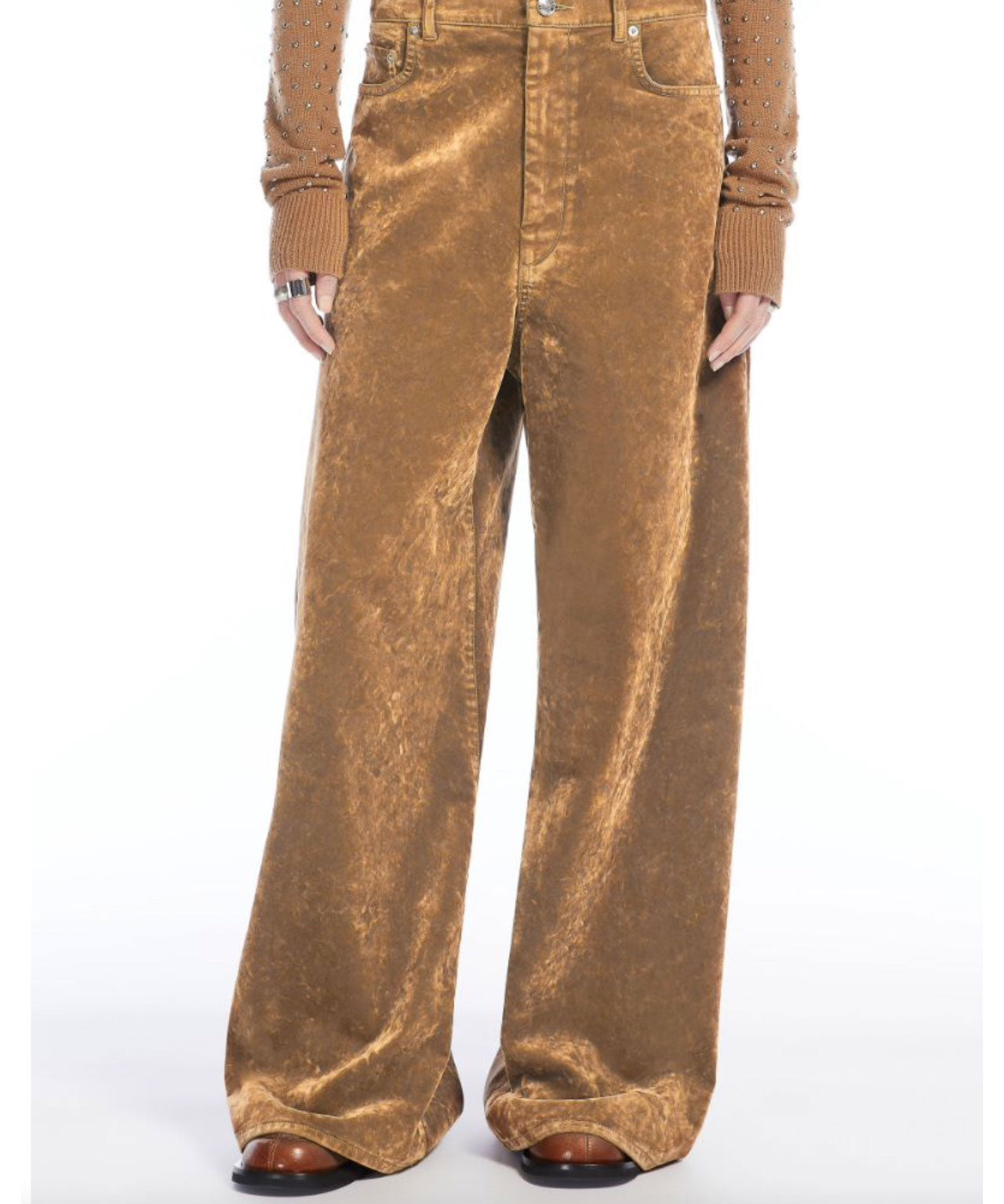 SPORTMAX Beschichtete Denim