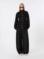 SPORTMAX Grüne Wolljacke