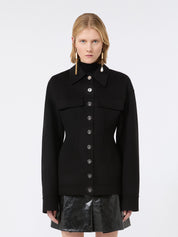 SPORTMAX Grüne Wolljacke
