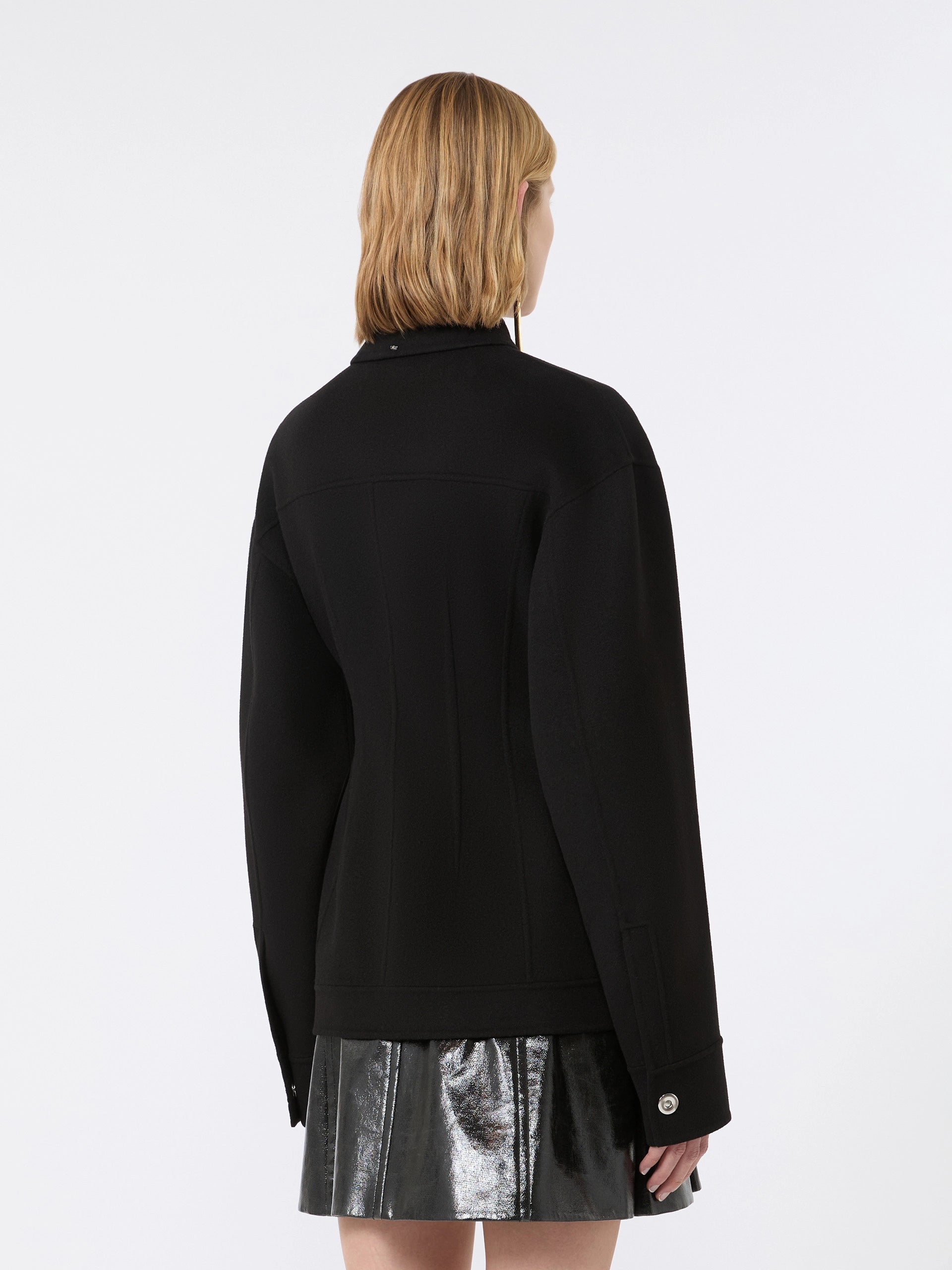 SPORTMAX Grüne Wolljacke