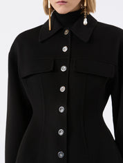 SPORTMAX Grüne Wolljacke