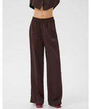 GESTUZ Braune Satin Hose